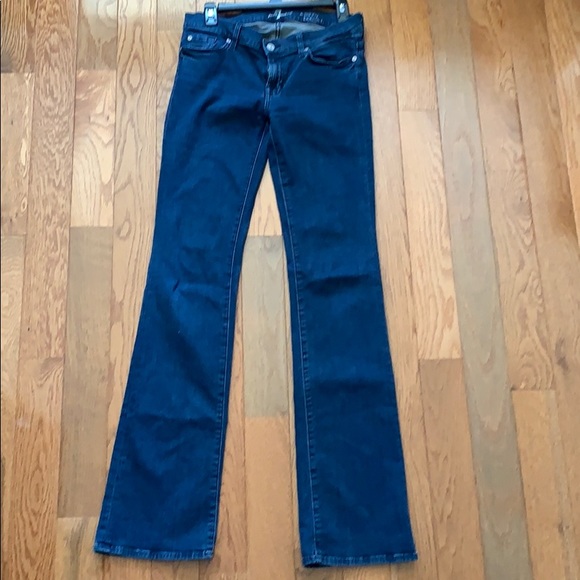 7 For All Mankind Size 30 Skinny Bootcut Jeans - Picture 3 of 8